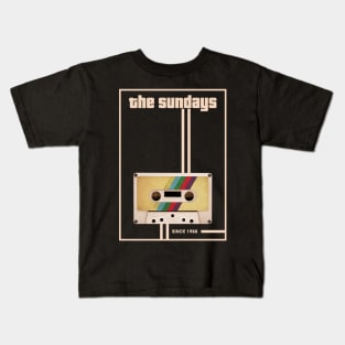 The Sundays Music Retro Cassette Tape Kids T-Shirt